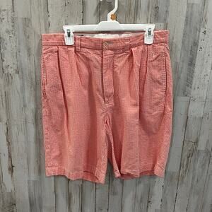 Polo Golf Ralph Lauren Fairway Cotton Shorts Orange Gingham UT Vols Men’s 33